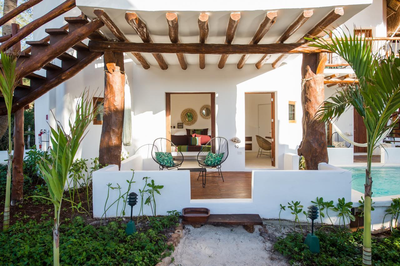 Villas Hm Palapas Del Mar Isla Holbox Екстериор снимка