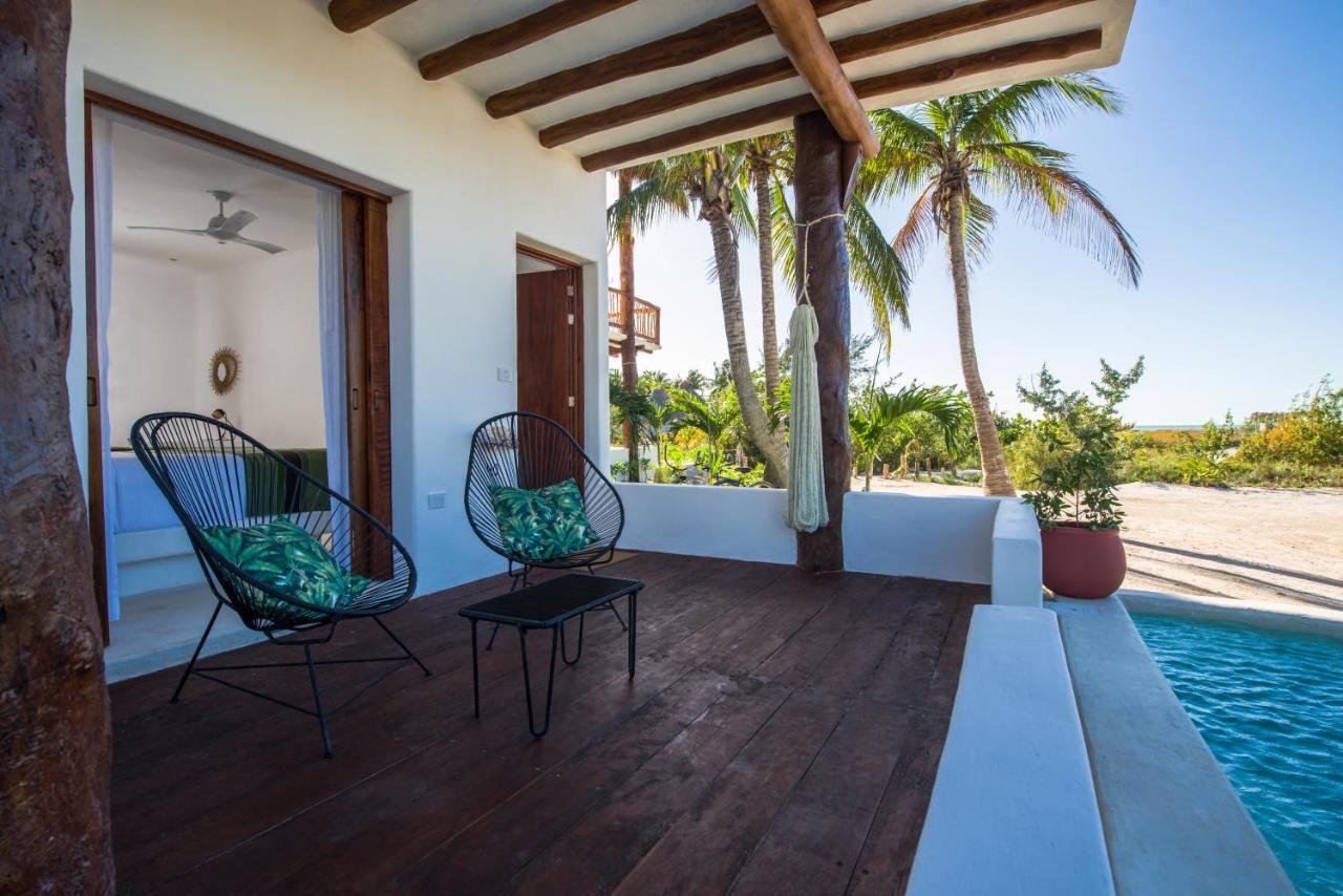Villas Hm Palapas Del Mar Isla Holbox Екстериор снимка